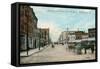 Early Downtown Council Bluffs, Iowa-null-Framed Stretched Canvas