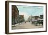 Early Downtown Council Bluffs, Iowa-null-Framed Art Print