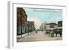 Early Downtown Council Bluffs, Iowa-null-Framed Art Print