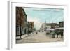 Early Downtown Council Bluffs, Iowa-null-Framed Art Print