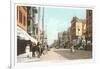 Early Downtown Street Scene, San Diego, California-null-Framed Art Print