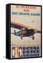 Early Dutch Airlines Travel Poster-null-Framed Stretched Canvas