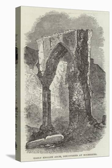 Early English Arch, Discovered at Rochester-null-Stretched Canvas