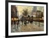 Early Evening in Montrachet-Hovely-Framed Art Print