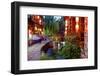 Early Evening Street Scene in the Old Town-Simon Montgomery-Framed Premium Photographic Print