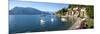 Early Evening View of Waterfront at Varenna, Lake Como, Lombardy, Italy-null-Mounted Photographic Print