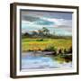 Early Evening-Carol Hallock-Framed Art Print