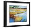 Early Fall Marsh-null-Framed Art Print