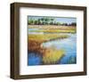 Early Fall Marsh-null-Framed Art Print