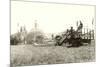 Early Farm Equipment-null-Mounted Art Print