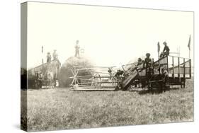 Early Farm Equipment-null-Stretched Canvas