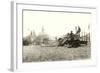 Early Farm Equipment-null-Framed Art Print