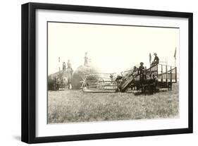 Early Farm Equipment-null-Framed Art Print