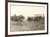 Early Farm Equipment-null-Framed Art Print