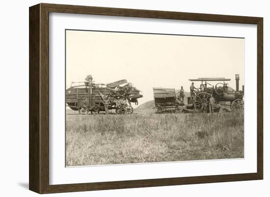 Early Farm Equipment-null-Framed Art Print