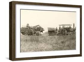 Early Farm Equipment-null-Framed Art Print