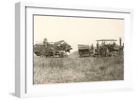 Early Farm Equipment-null-Framed Art Print