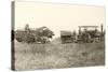 Early Farm Equipment-null-Stretched Canvas