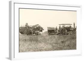 Early Farm Equipment-null-Framed Art Print