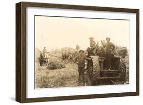 Early Farm Equipment-null-Framed Art Print