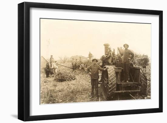 Early Farm Equipment-null-Framed Art Print