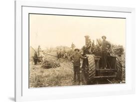 Early Farm Equipment-null-Framed Premium Giclee Print