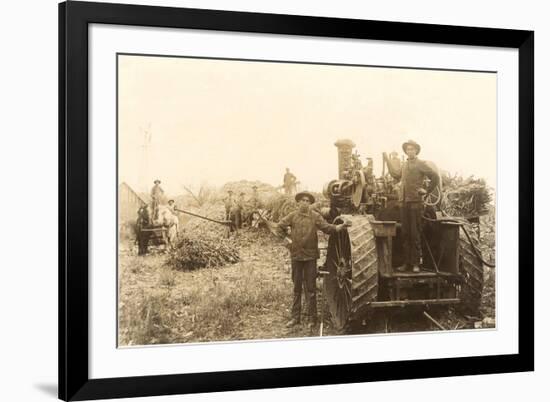 Early Farm Equipment-null-Framed Premium Giclee Print