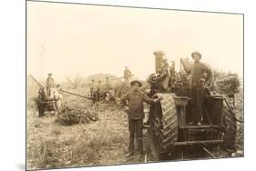 Early Farm Equipment-null-Mounted Premium Giclee Print