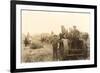 Early Farm Equipment-null-Framed Art Print