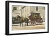 Early Fire Equipment, Newark, New York-null-Framed Art Print