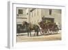 Early Fire Equipment, Newark, New York-null-Framed Art Print