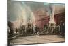 Early Fire Pumpers, Louisville, Kentucky-null-Mounted Premium Giclee Print