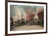 Early Fire Pumpers, Louisville, Kentucky-null-Framed Art Print