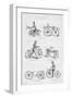 Early Forms of Cycles, 19th or 20th Century-null-Framed Giclee Print