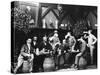 Early German Beer Drinkers-null-Stretched Canvas