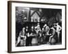 Early German Beer Drinkers-null-Framed Photographic Print