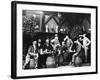 Early German Beer Drinkers-null-Framed Photographic Print