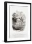 Early home of Abraham Lincoln at Knob Creek Farm-John Chester Buttre-Framed Giclee Print