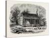 Early Home of Abraham Lincoln, Gentryville, Indiana, USA, 1870S-null-Stretched Canvas