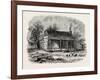 Early Home of Abraham Lincoln, Gentryville, Indiana, USA, 1870S-null-Framed Giclee Print