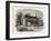 Early Home of Abraham Lincoln, Gentryville, Indiana, USA, 1870S-null-Framed Giclee Print