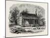 Early Home of Abraham Lincoln, Gentryville, Indiana, USA, 1870S-null-Mounted Giclee Print