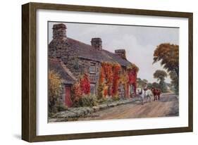 Early Home of Right Hon. D. Lloyd George, Nr. Criccieth-Alfred Robert Quinton-Framed Giclee Print