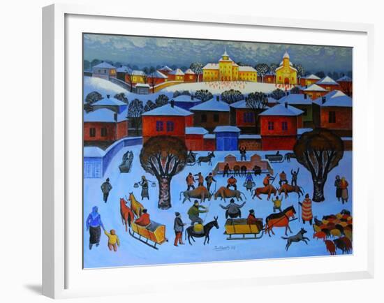 Early in the Morning, 2006-Radi Nedelchev-Framed Giclee Print