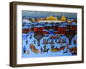 Early in the Morning, 2006-Radi Nedelchev-Framed Giclee Print