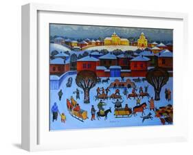 Early in the Morning, 2006-Radi Nedelchev-Framed Giclee Print