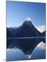 Early Light on Mitre Peak, Milford Sound, Fiordland National Park, South Island, New Zealand-David Wall-Mounted Photographic Print