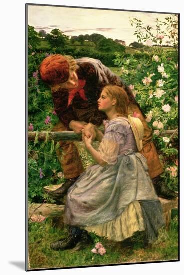 Early Lovers, 1858-Frederick Smallfield-Mounted Giclee Print