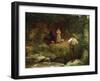 Early Lovers-Eastman Johnson-Framed Giclee Print