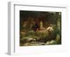 Early Lovers-Eastman Johnson-Framed Giclee Print